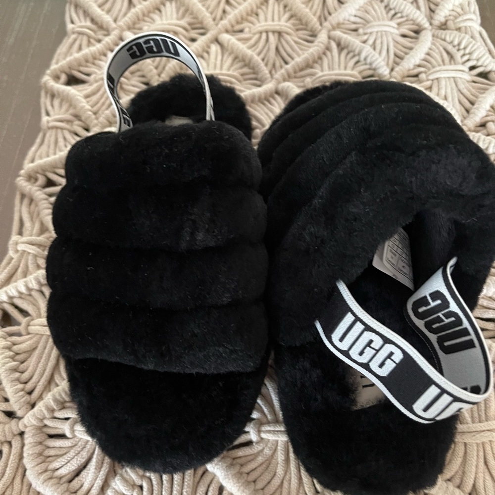Kids UGG Fluff Yeah Slide